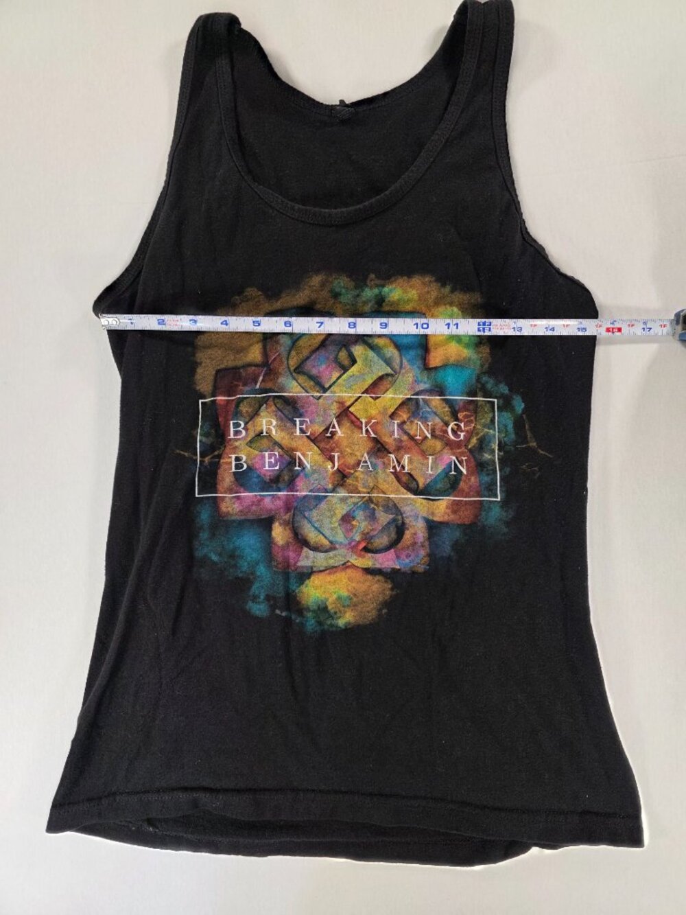 Breaking Benjamin Tank Top Crop Top Black Men's See Description for Size Info - Picture 5 of 7